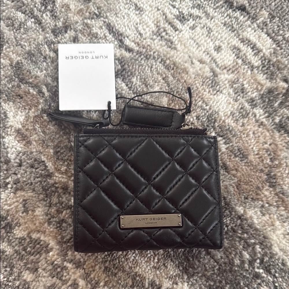 Kurt Geiger Black Quilted Women's Bag